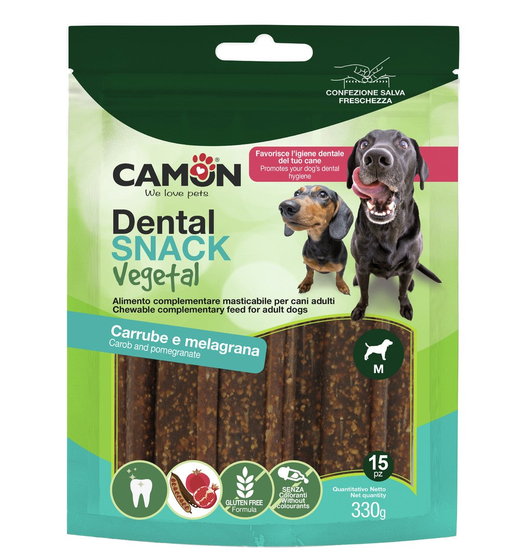 Camon Dentyvegs with Carob and Pomegranate