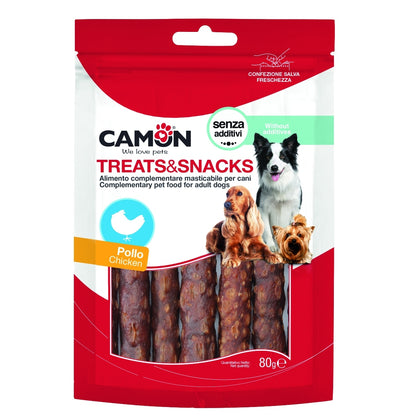 Camon Chicken Puff-Stick (80g)