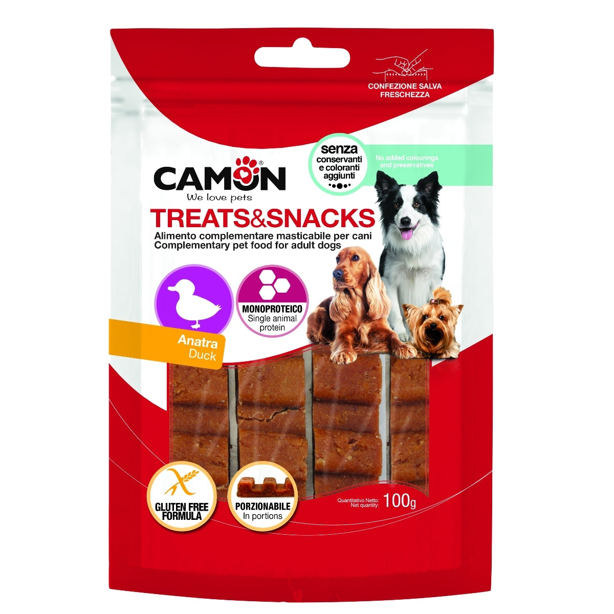 Camon Duck Bar In Portions (4Pcs per Bag)