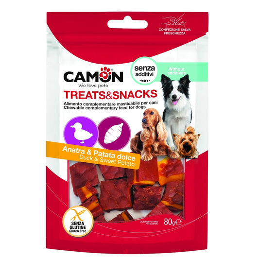 Camon Duck and Sweet Potato Squares (80g)
