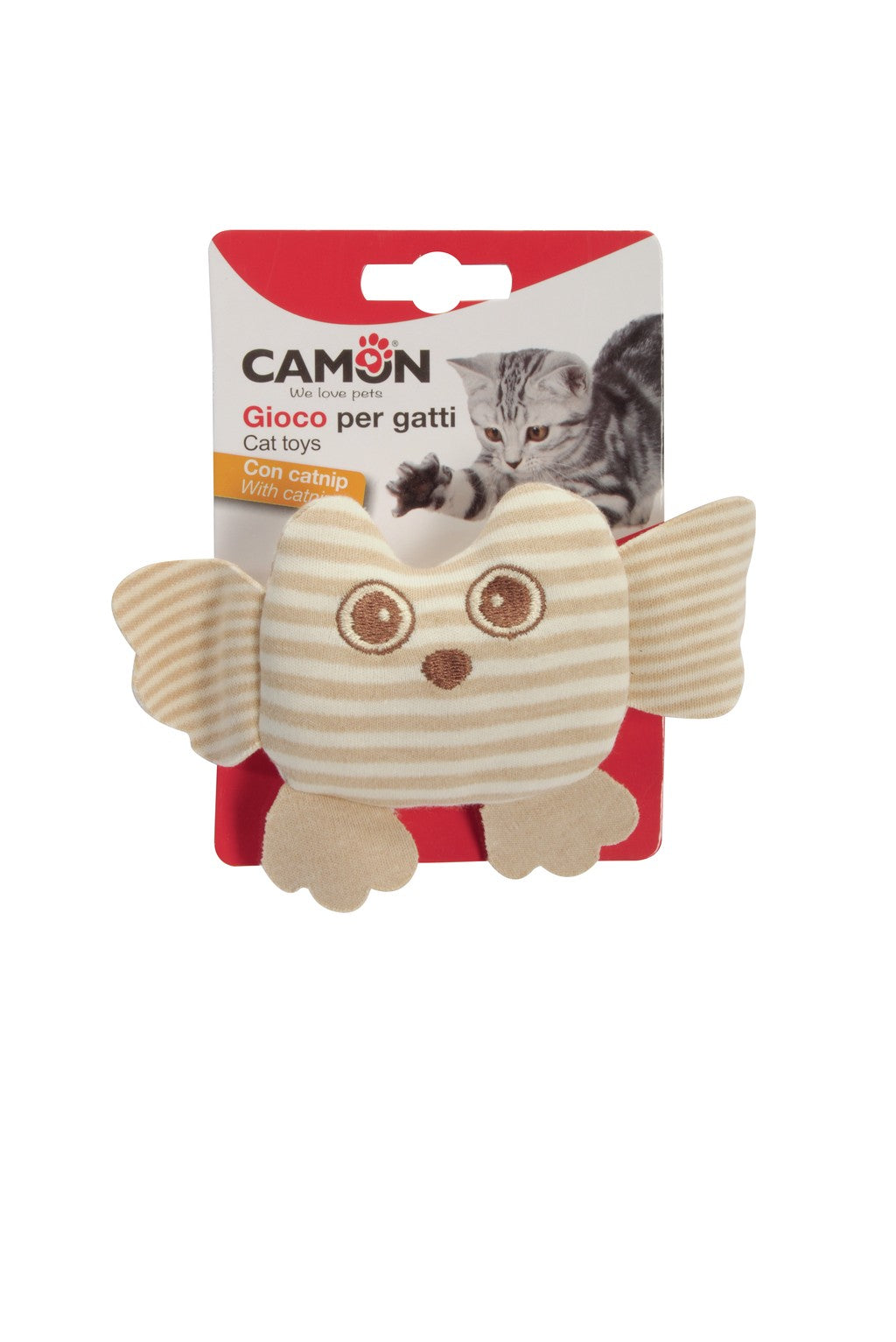 Camon Cat Toy - Owl and Swift with Catnip