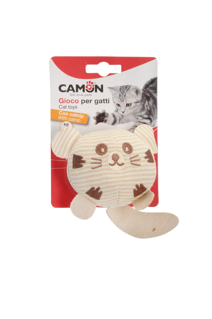 Camon Cat Toy - Cat, Mouse and Dog with Bells and Catnip