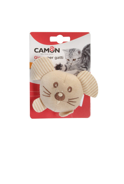 Camon Cat Toy - Cat, Mouse and Dog with Bells and Catnip