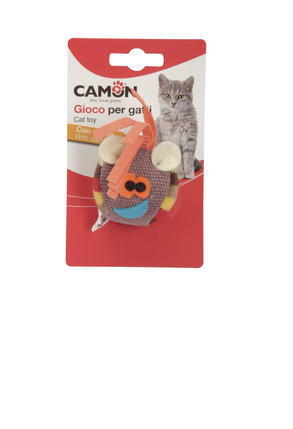 Camon Cat Toy with Catnip - Smileys