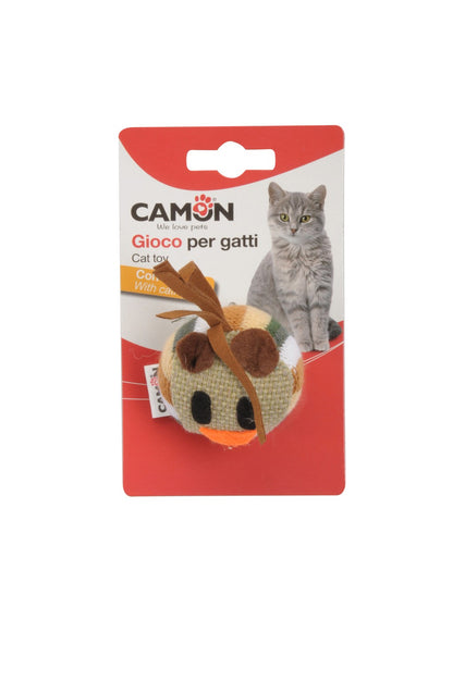 Camon Cat Toy with Catnip - Smileys