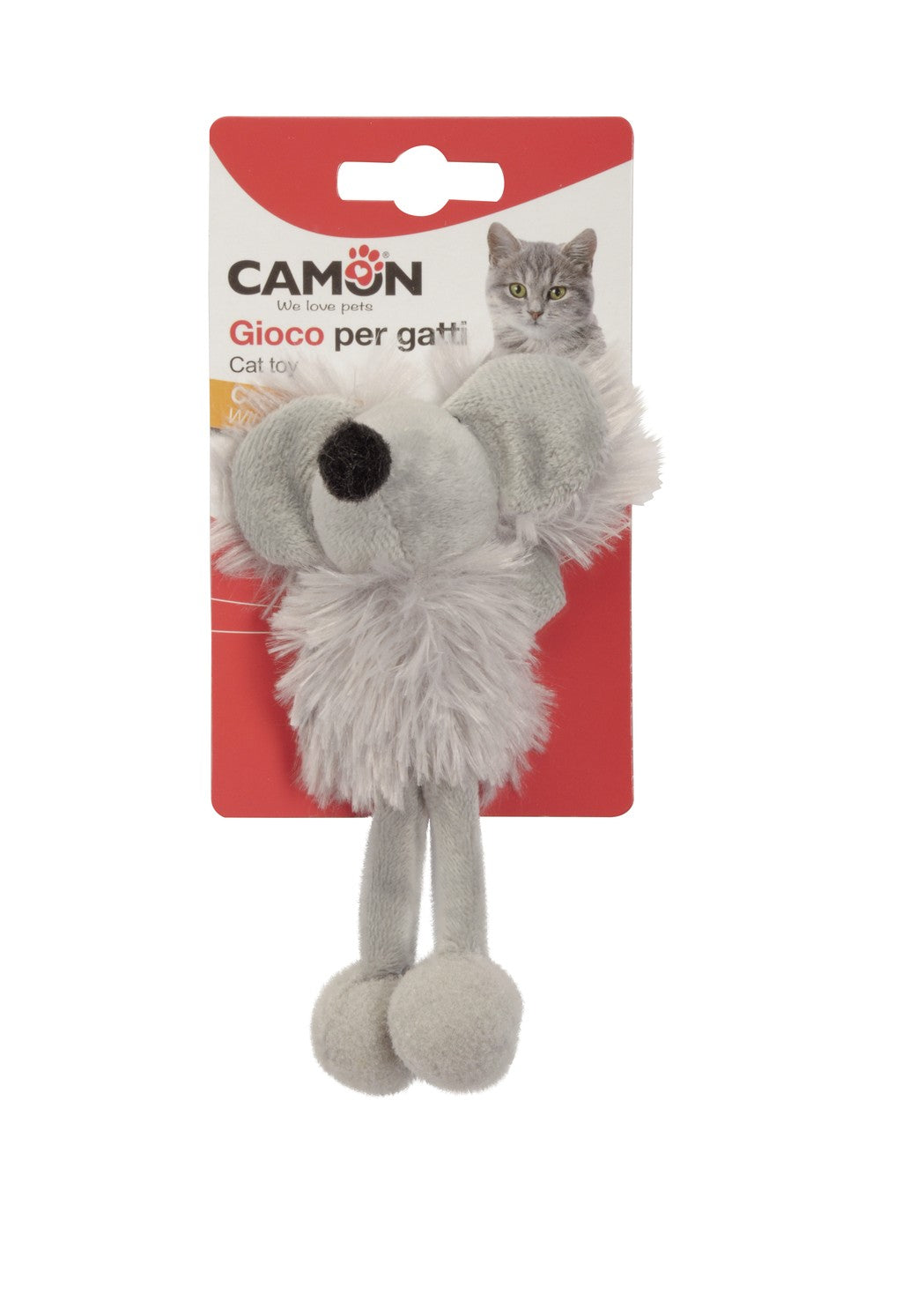 Camon Cat Toy - Mouse with Big Ears and Catnip