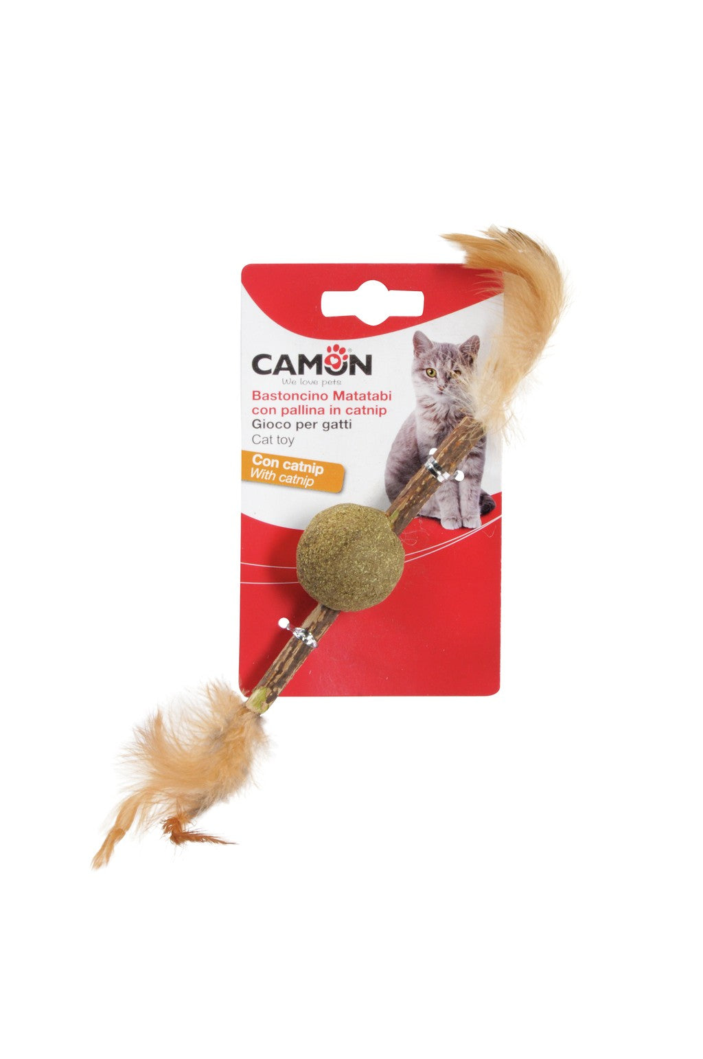 Camon Matatabi Stick with Catnip Ball