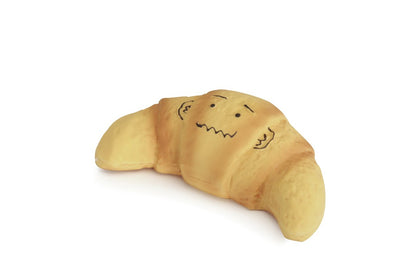 Camon Latex Brioche with PP Filling Material and Squeaker Dog Toy