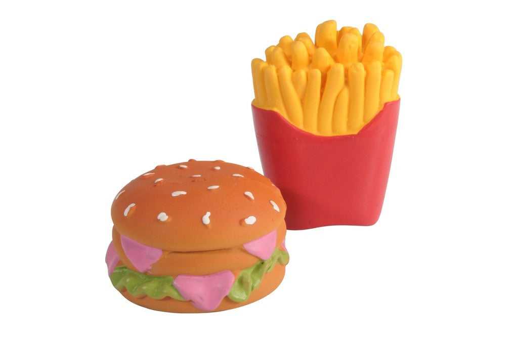 Camon Latex Burger&Chips with Squeaker