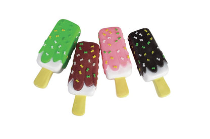 Camon Vinyl Ice Pop Dog Toy