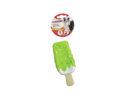 Camon Vinyl Ice Pop Dog Toy