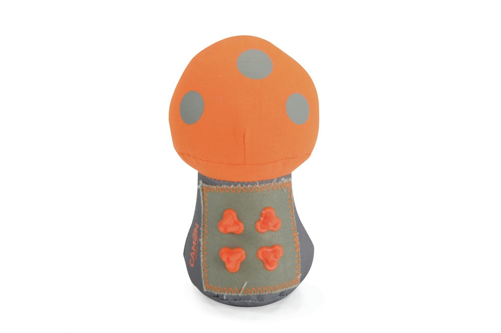 Camon Fabric Mushroom-Shaped Toy with TPR Details and Squeaker