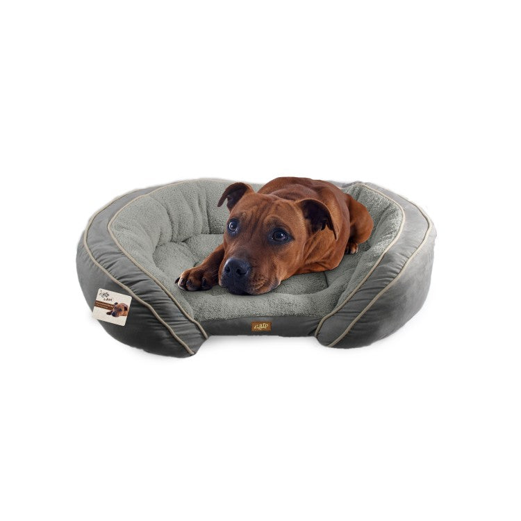 All For Paws  Luxury Lounge Bed Medium Grey