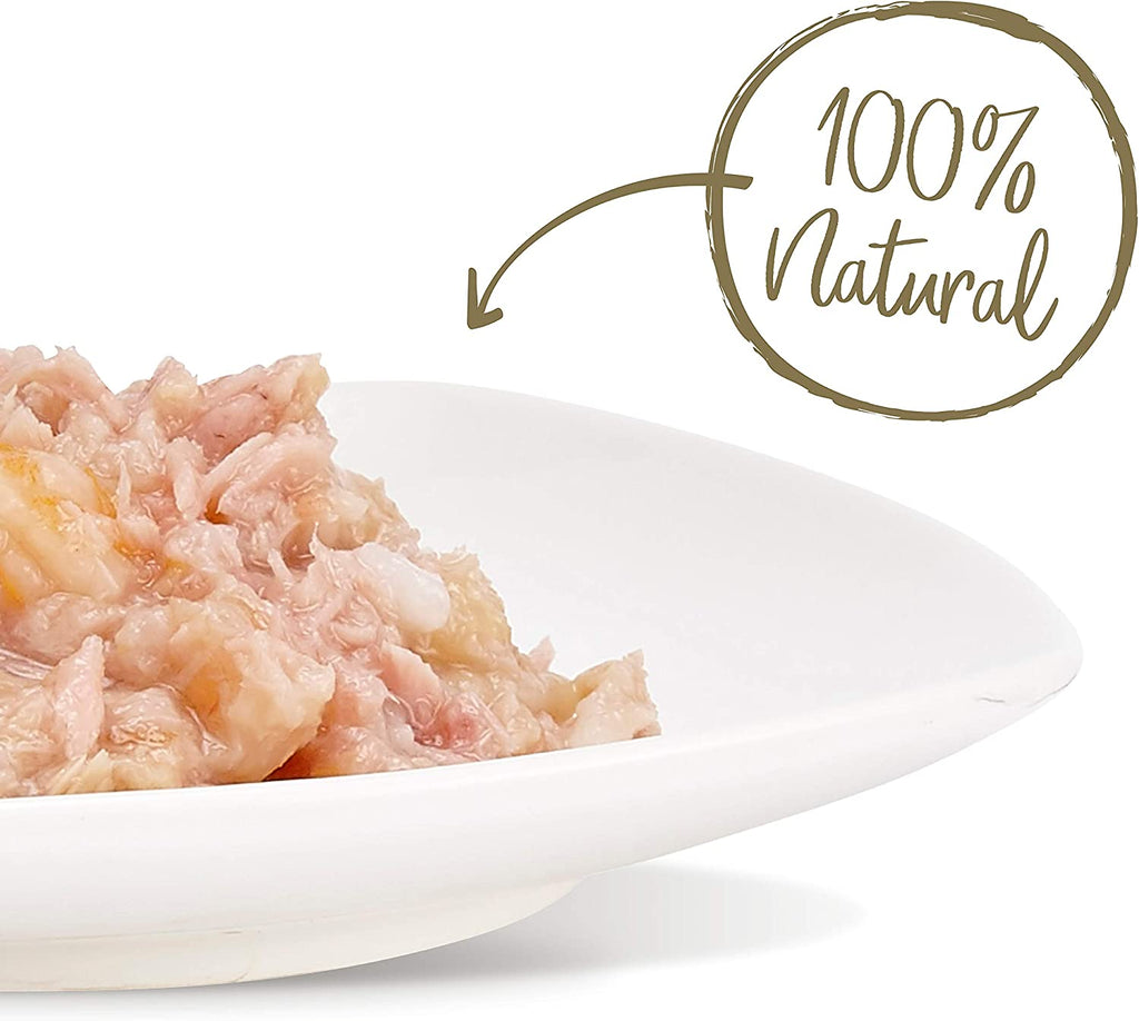 Applaws 100% Natural Wet Cat Food with Premium Tasty Tuna Fillet and Pacific Prawn, 70g pouch