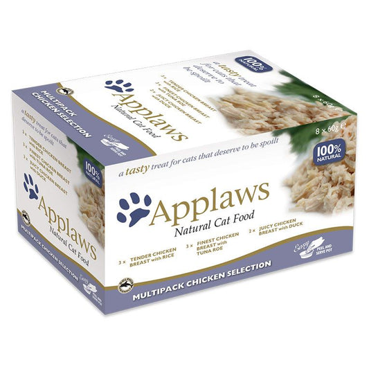 Applaws Cat Multipack Chicken Selection 8x60g Pot