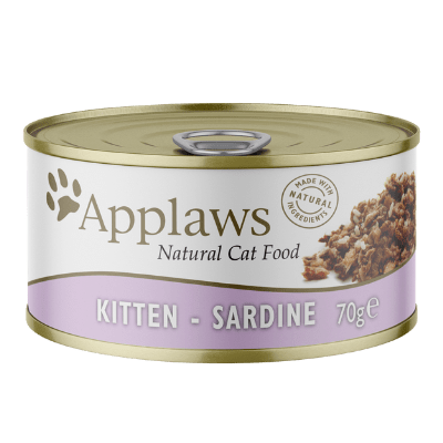 Applaws Kitten Sardine in Broth Tin, 70g