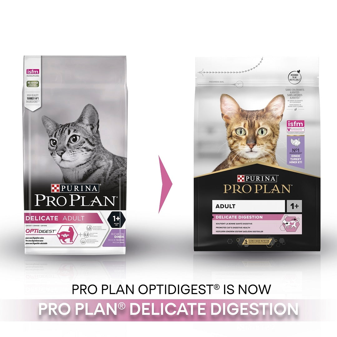 PURINA® Pro Plan® Delicate Digestion Turkey Dry Cat Food