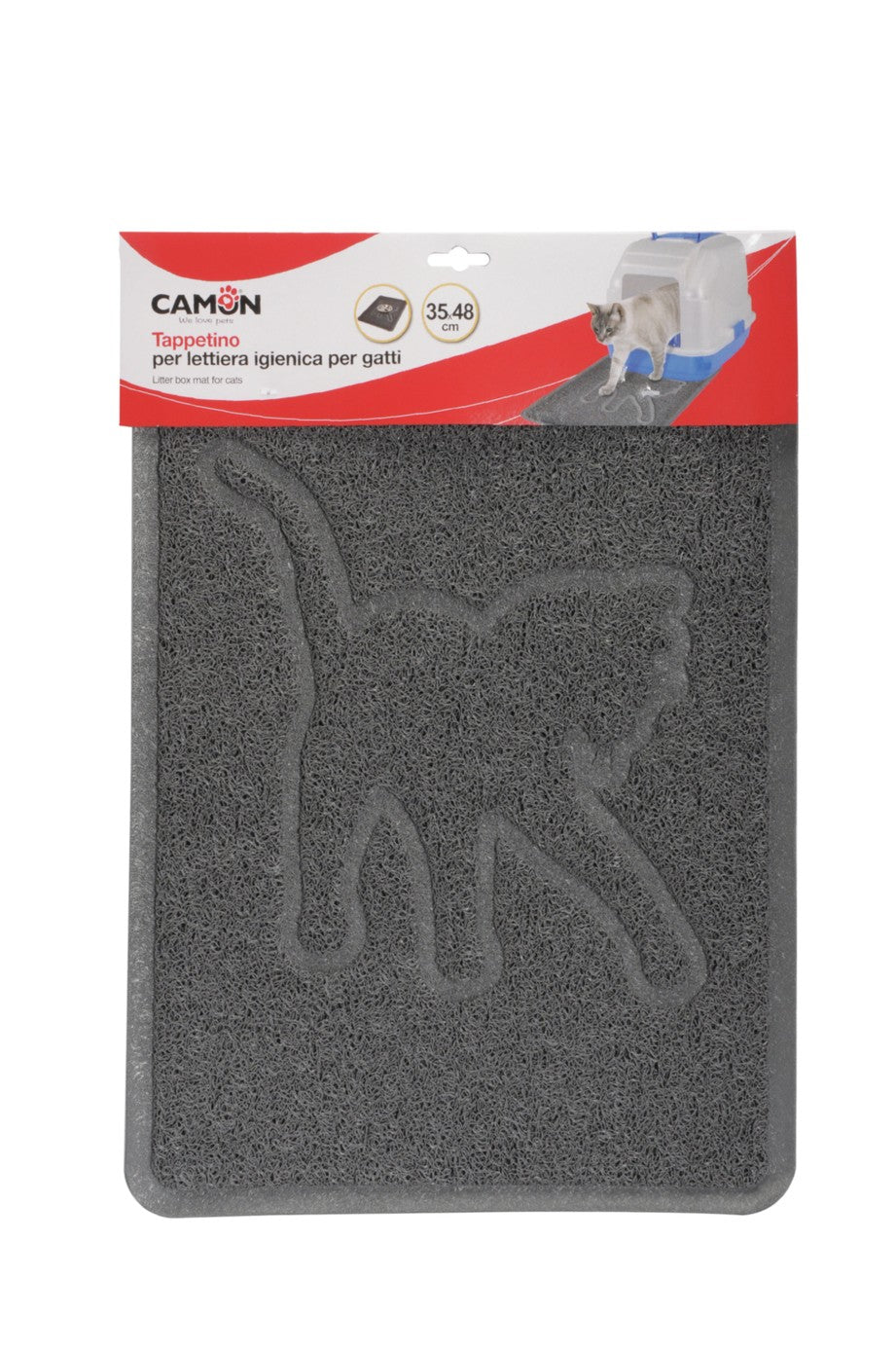Camon Littertrapper- Rectangular- Litter Box Mat (35x48cm)