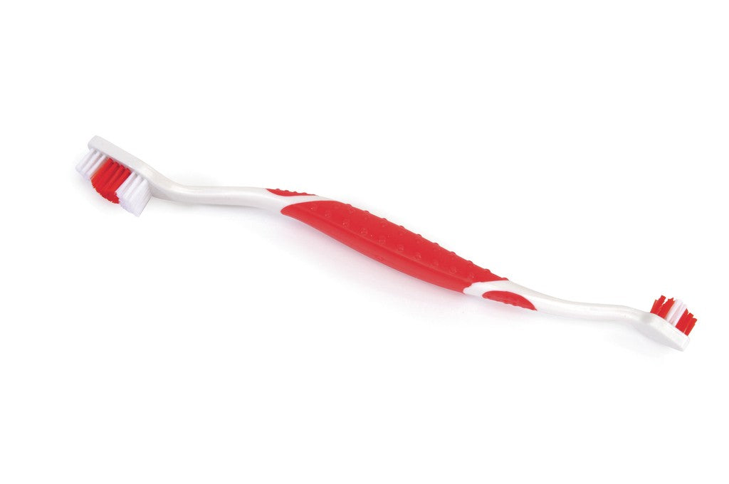 Camon Double Head Toothbrush For Dogs