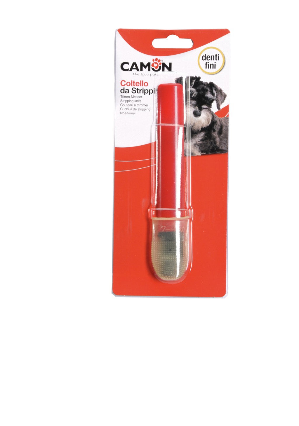 Camon Fine Stripping Knife - Red