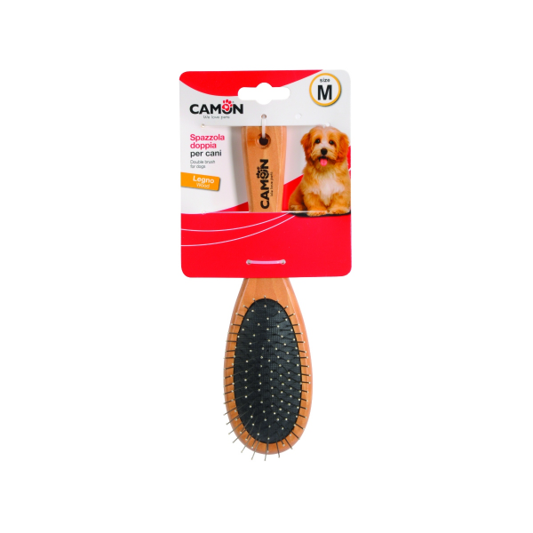 Camon Double Wooden Brush