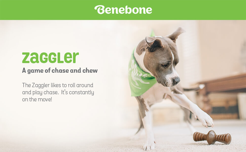 Benebone Zaggler Peanut