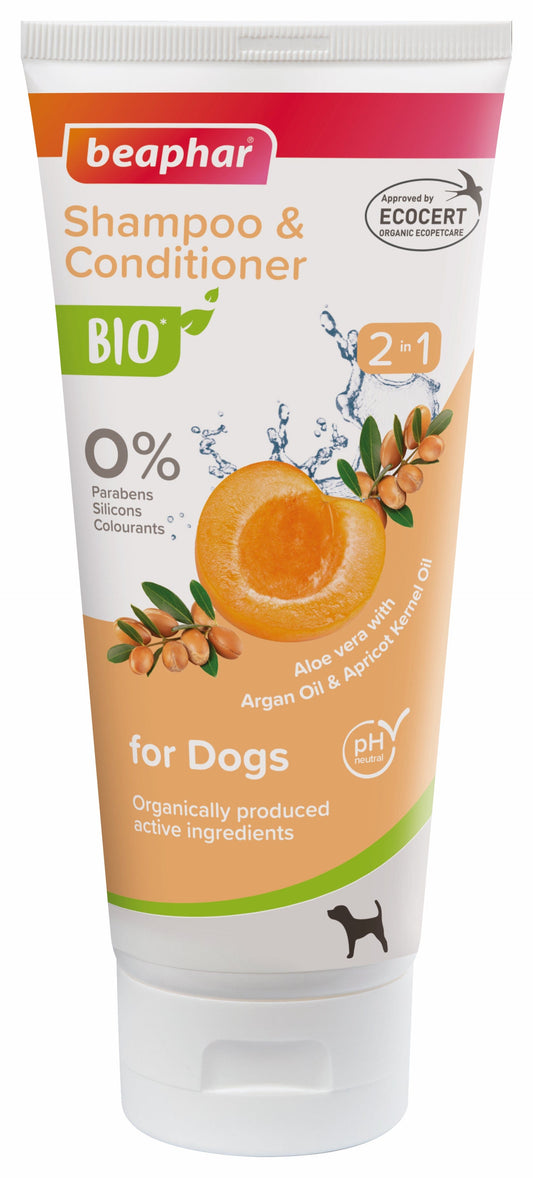 Bio Cosmetic 2 in 1 Dog Shampoo - 200 ml