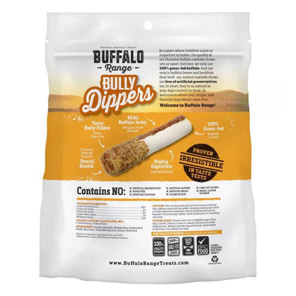 Buffalo Range Bully Dipped Roll For Dogs