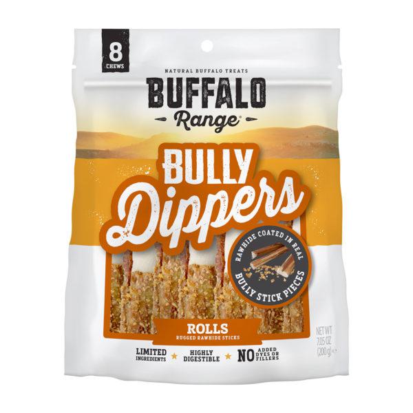 Buffalo Range Bully Dipped Roll For Dogs