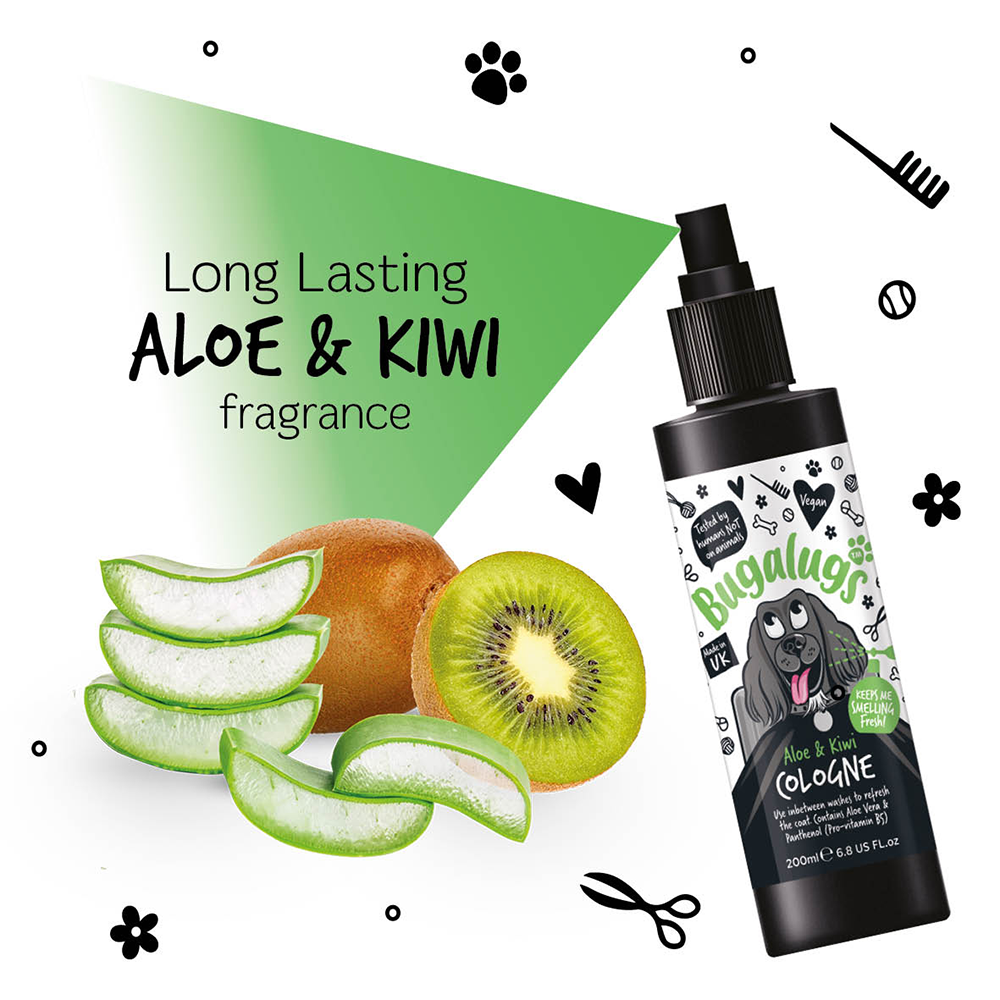 Bugalugs Aloe & Kiwi Cologne 200ml (6.8oz)