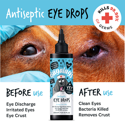 Bugalugs Antiseptic Eye Drops 200ml (6.8oz)