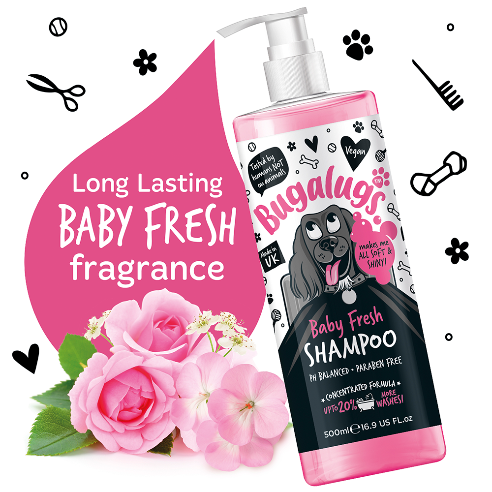 Bugalugs Baby Fresh Dog Shampoo