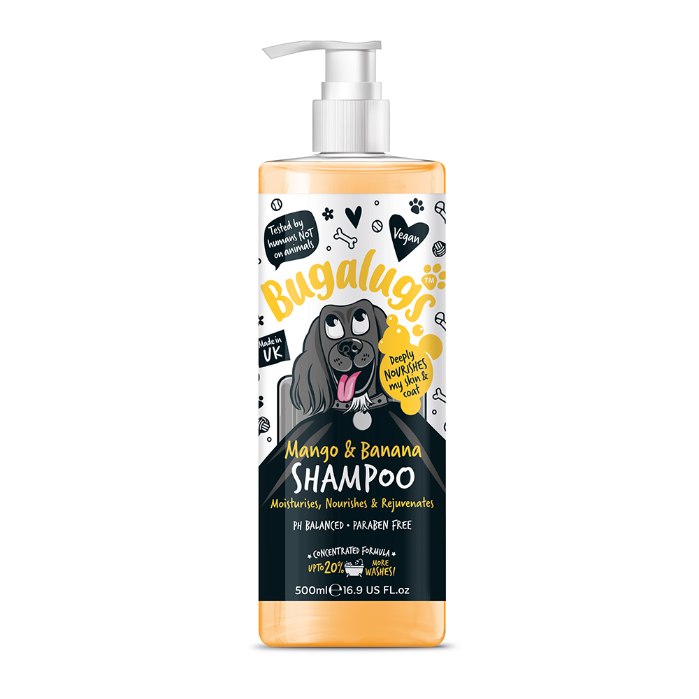 Bugalugs Mango & Banana Shampoo 500ml (16.9 Fl Oz)