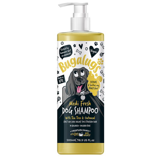 Bugalugs Medi Fresh Dog Shampoo 500ml (16.9 Fl Oz)