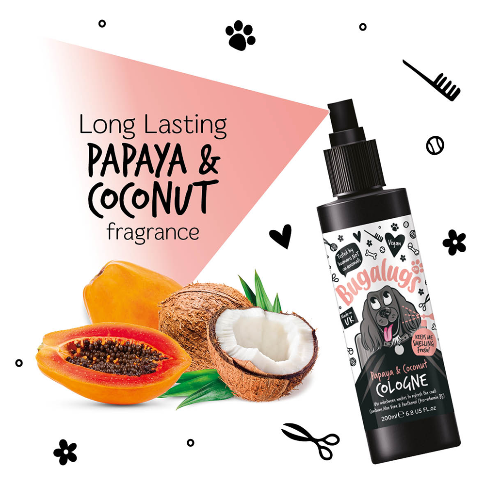 Bugalugs Papaya & Coconut Cologne 200ml (6.8oz)