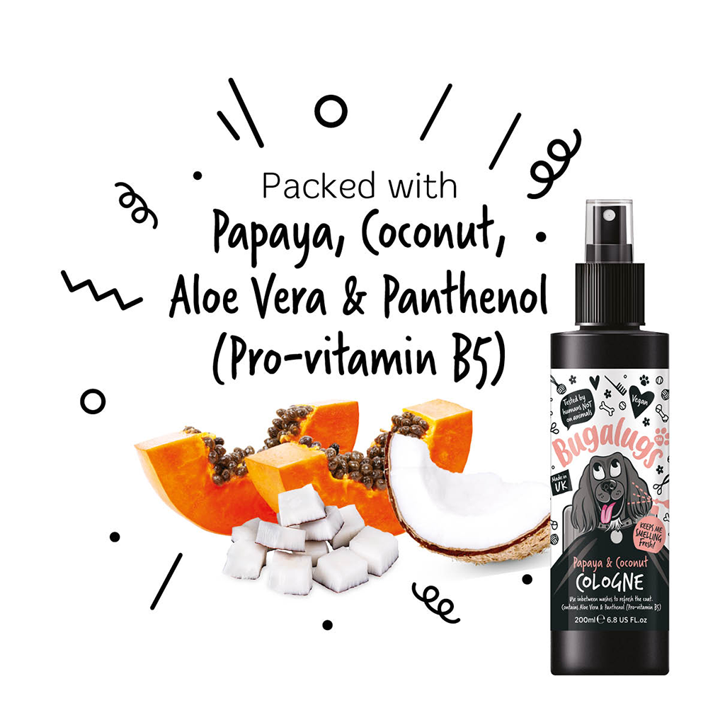 Bugalugs Papaya & Coconut Cologne 200ml (6.8oz)