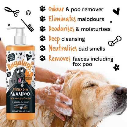 Bugalugs Stinky Dog Shampoo 500ml (16.9oz)