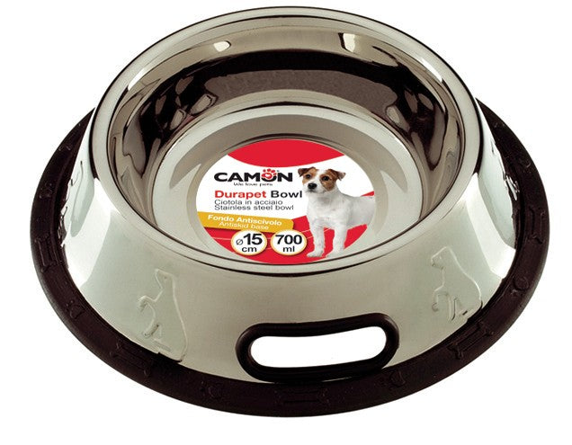 Camon Anti-Spill Steel Bowl