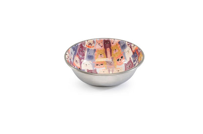 Camon Steel Bowl- Funny Dogs