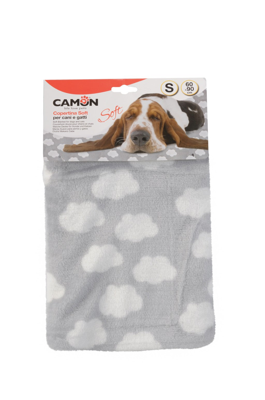 Camon “Clouds” Soft Dog Blanket