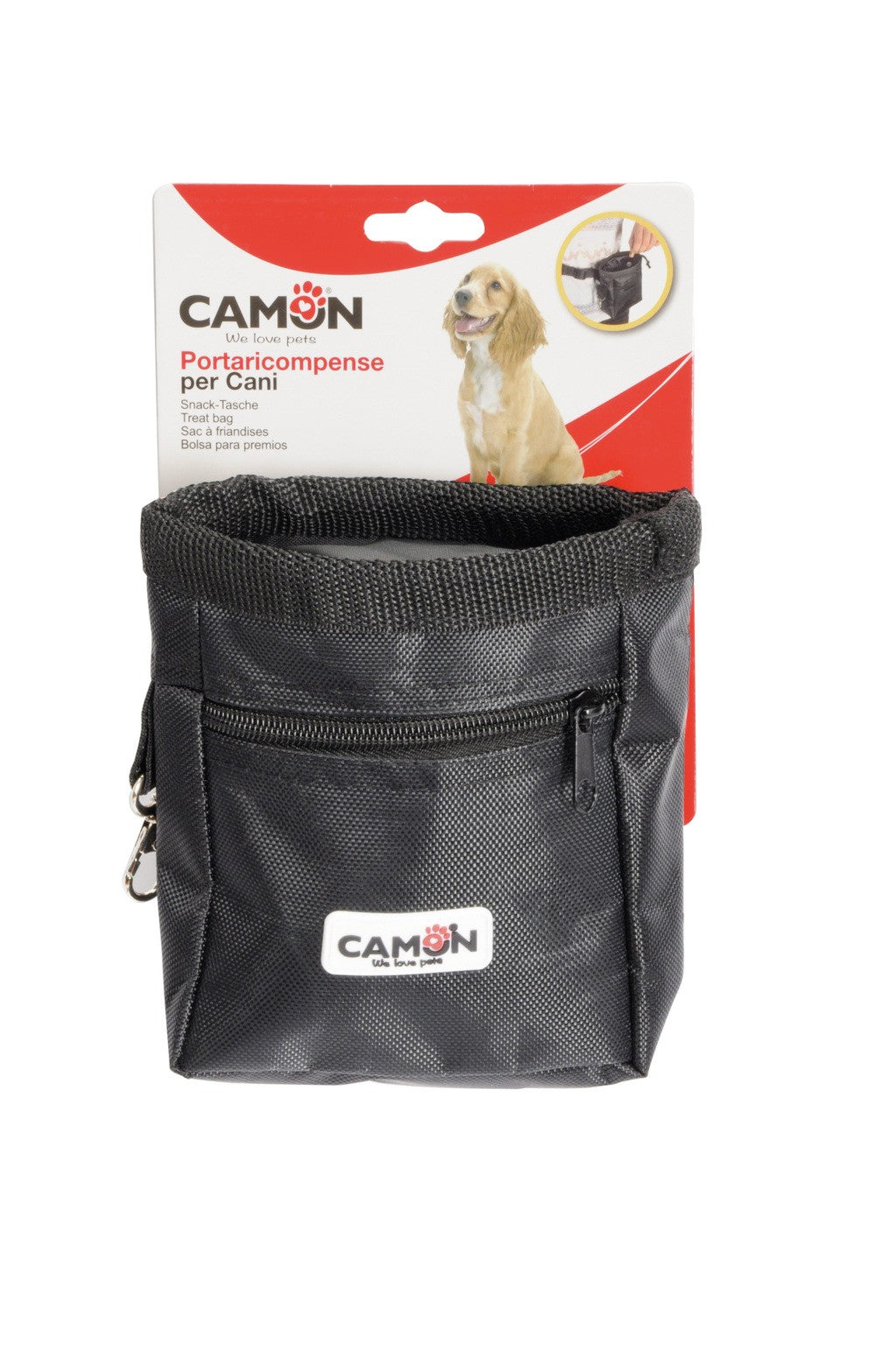 Camon Oxford Treat Bag with Belt - 12x6x14cm