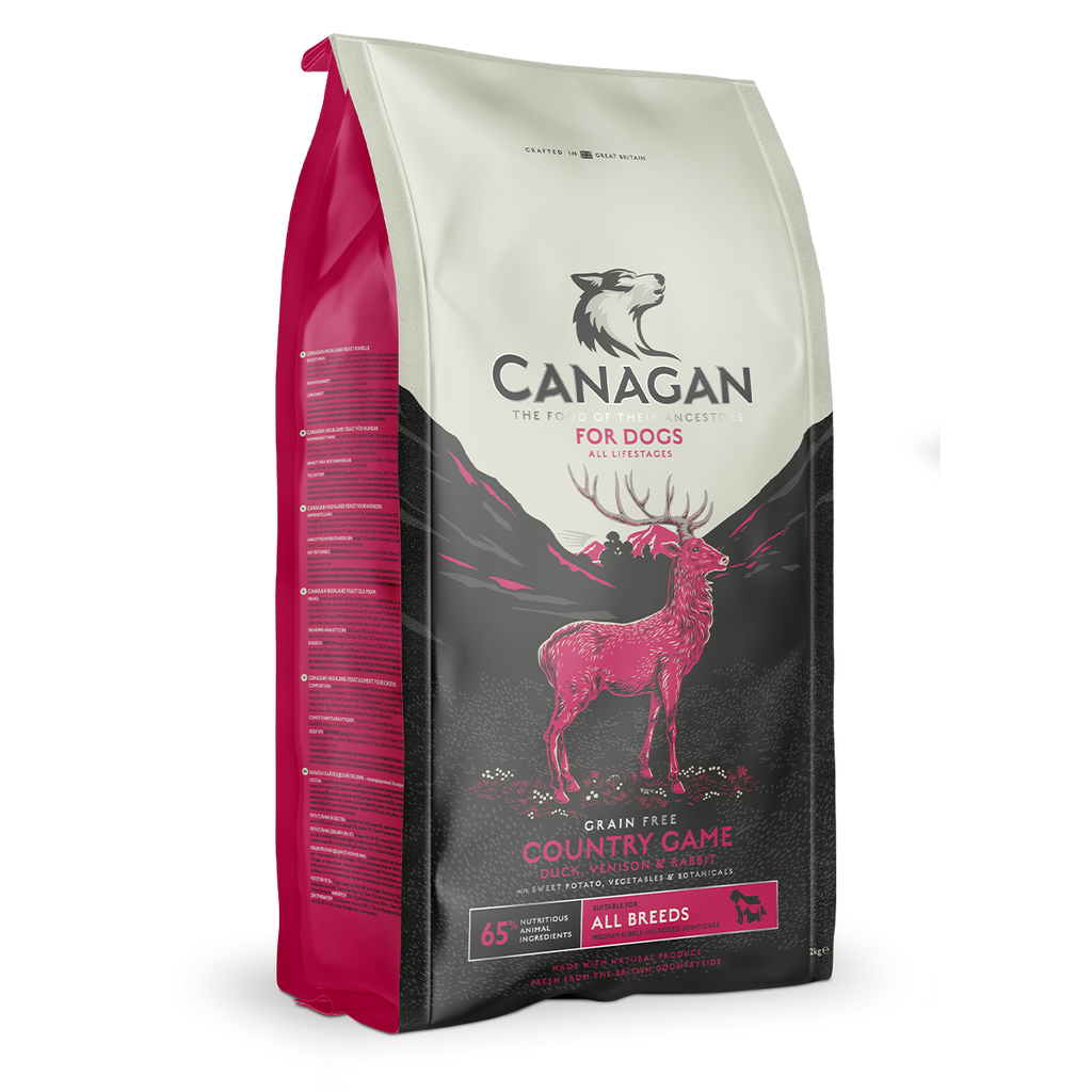 Canagan Dry Dog Food Country Game For Puppies & Adults