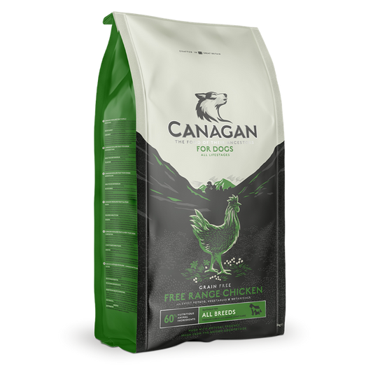 Canagan Dry Dog Food Free Range Chicken For Puppies & Adults