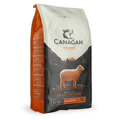 Canagan Dry Dog Food Grass Fed Lamb For Puppies & Adults