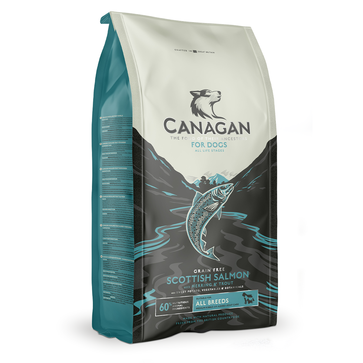 Canagan Dry Dog Food Scottish Salmon For Puppies & Adults