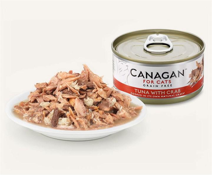 Canagan Wet Cat Food Tuna with Crab For Kittens & Adults, 75g