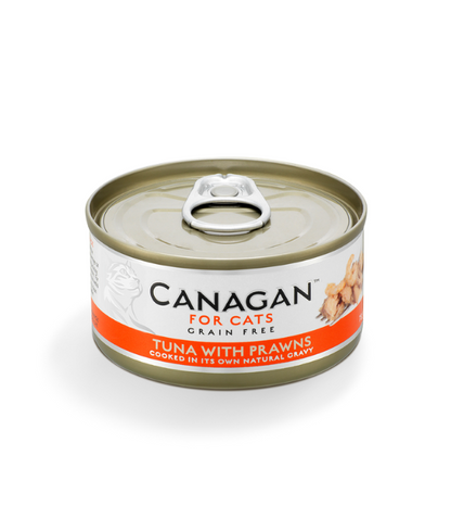 Canagan Wet Cat Food Tuna with Prawns For Kittens & Adults, 75g