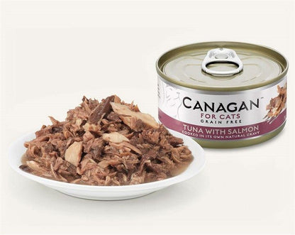 Canagan Wet Cat Food Tuna with Salmon For Kittens & Adults, 75g