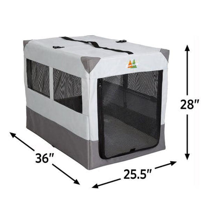 Canine Camper Sportable Tent Dog Crate, 36″ L X 25.5″ W X 28″ H