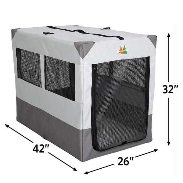 Canine Camper Sportable Tent Dog Crate, 42″ L X 26″ W X 32″ H